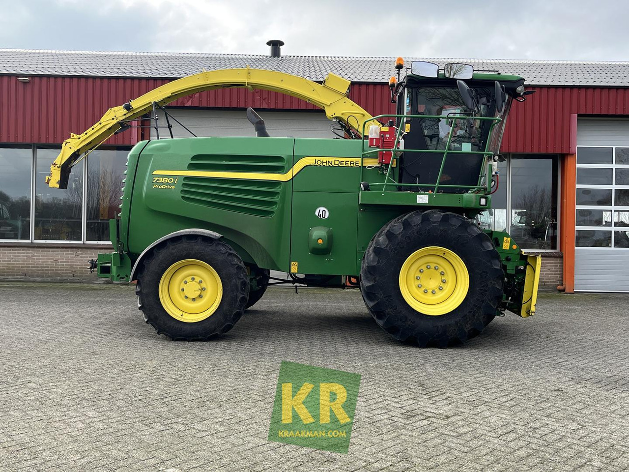 John Deere 7380 - Forage harvester: picture 1 John Deere 7380 - Forage harvester: picture 1