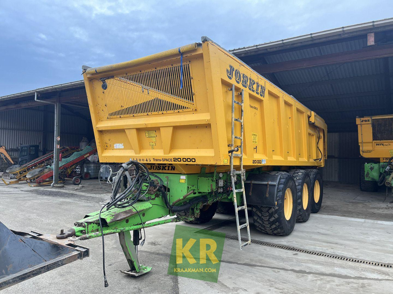 Joskin Trans-Space 2000 - Farm tipping trailer/ Dumper: picture 2 Joskin Trans-Space 2000 - Farm tipping trailer/ Dumper: picture 2