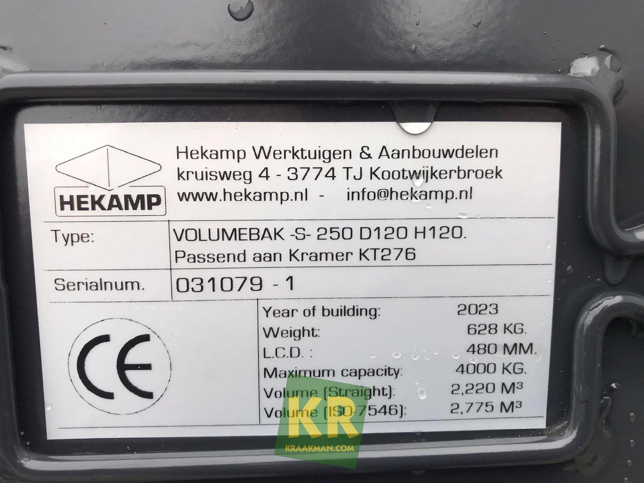 Voorzetstukken Hekamp  - Other machinery: picture 3 Voorzetstukken Hekamp  - Other machinery: picture 3