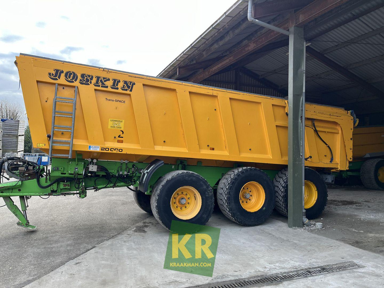 Trans-Space 2000 Joskin - Farm tipping trailer/ Dumper: picture 5 Trans-Space 2000 Joskin - Farm tipping trailer/ Dumper: picture 5
