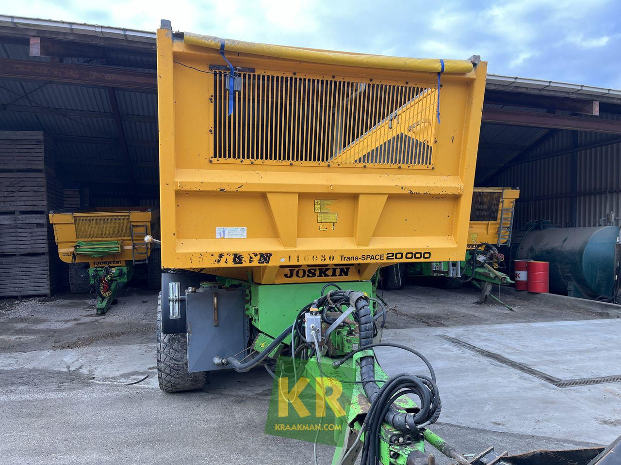 Trans-Space 2000 Joskin - Farm tipping trailer/ Dumper: picture 2 Trans-Space 2000 Joskin - Farm tipping trailer/ Dumper: picture 2