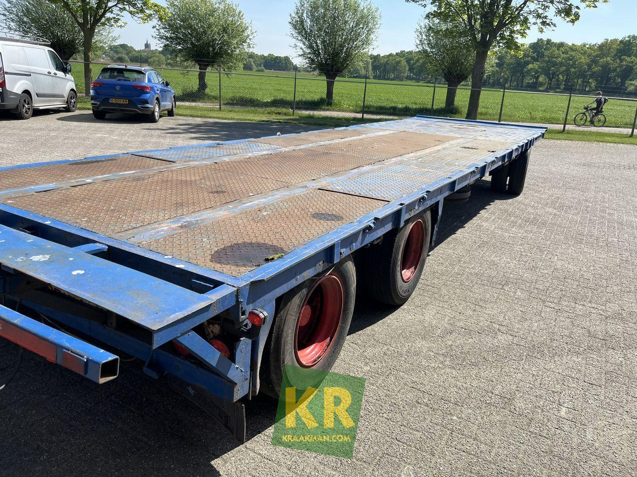 Vlakke aanhangwagen GS Meppel - Dropside/ Flatbed trailer: picture 4 Vlakke aanhangwagen GS Meppel - Dropside/ Flatbed trailer: picture 4