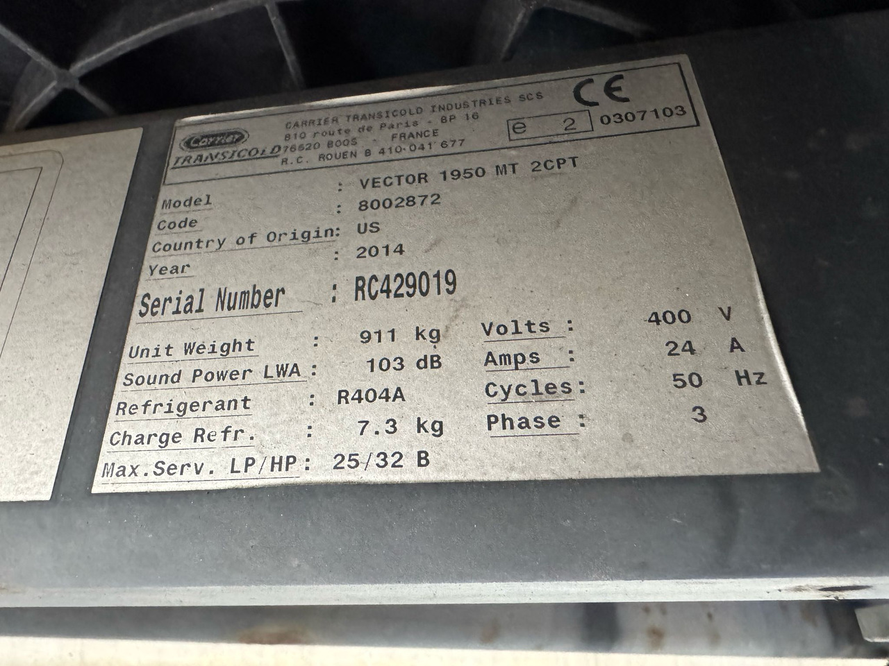 Gray and Adams 2014 Vector 1950 MT - Refrigerator semi-trailer: picture 5 Gray and Adams 2014 Vector 1950 MT - Refrigerator semi-trailer: picture 5