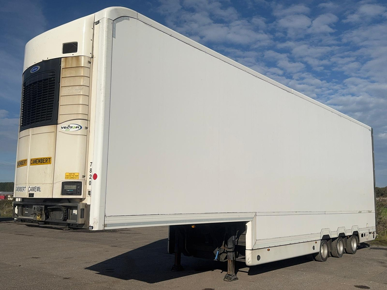 Panel Tex 2018 Vector 1550 – 7820 - Refrigerator semi-trailer: picture 1 Panel Tex 2018 Vector 1550 – 7820 - Refrigerator semi-trailer: picture 1