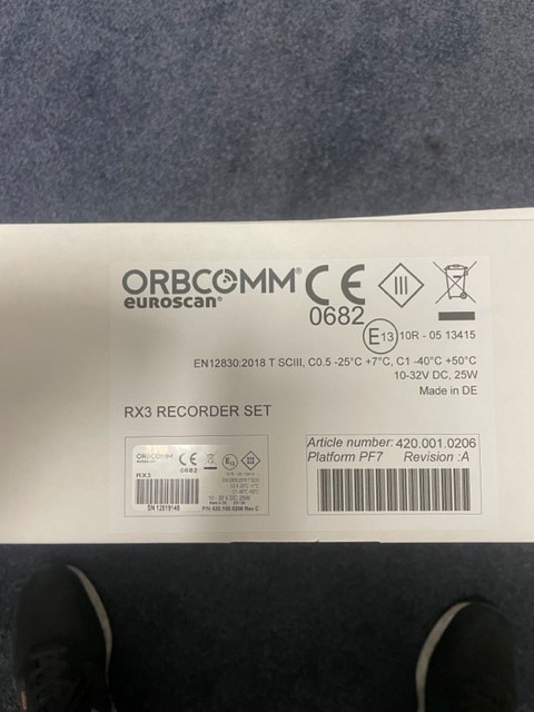 ORBComm – Euroscan - Spare parts for Refrigerator unit: picture 3 ORBComm – Euroscan - Spare parts for Refrigerator unit: picture 3
