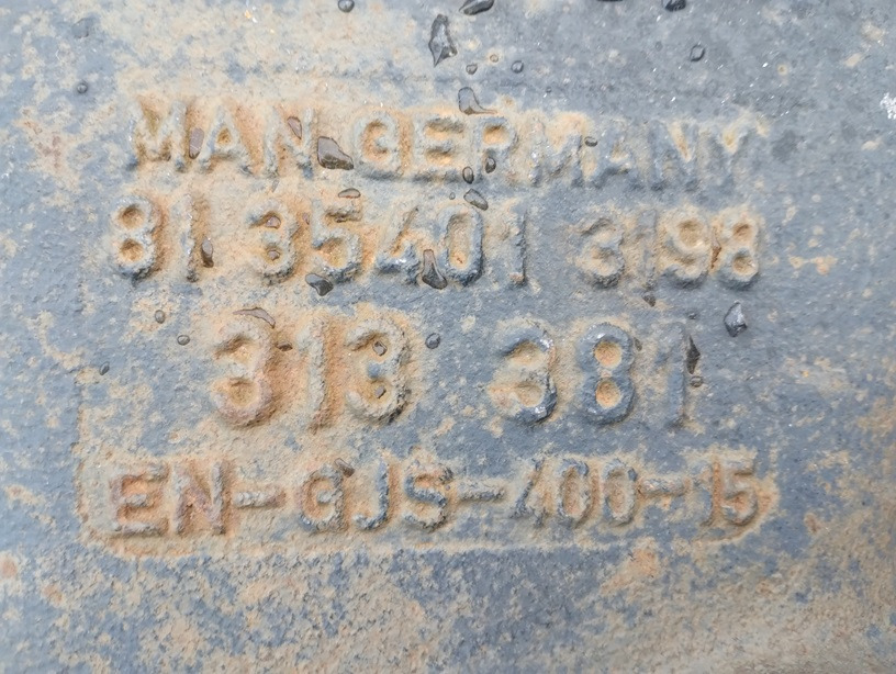 OBUDOWA MOSTU TYLNEGO ZWOLNICA MAN TGA TGS TGX HP 1652 81354013198 4x4 6x4 6x6 8x4 8x6 8x8 - Axle and parts: picture 2 OBUDOWA MOSTU TYLNEGO ZWOLNICA MAN TGA TGS TGX HP 1652 81354013198 4x4 6x4 6x6 8x4 8x6 8x8 - Axle and parts: picture 2