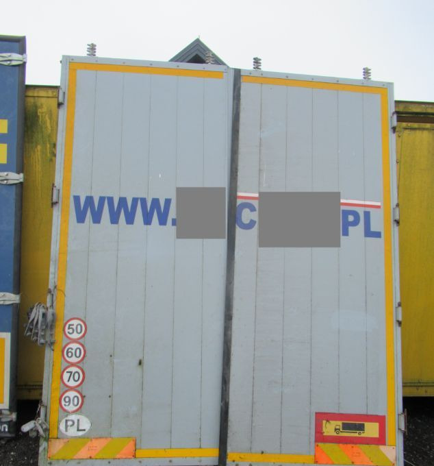 Drzwi do Firany Kontenera Chłodni Izotermy - Door and parts for Swap body/ Container: picture 1 Drzwi do Firany Kontenera Chłodni Izotermy - Door and parts for Swap body/ Container: picture 1