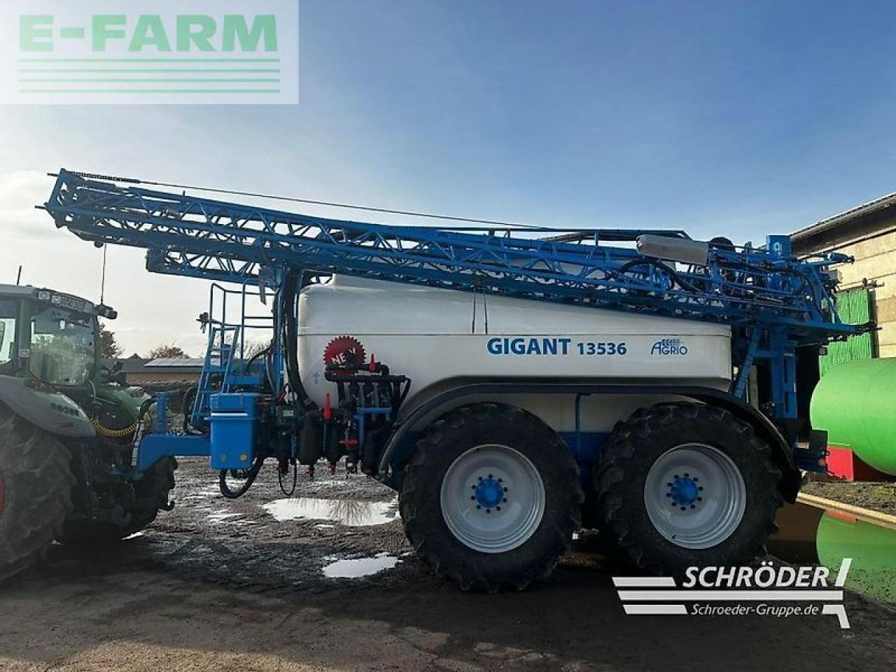 Agrio agrio gigant 13500 - Trailed sprayer: picture 1 Agrio agrio gigant 13500 - Trailed sprayer: picture 1