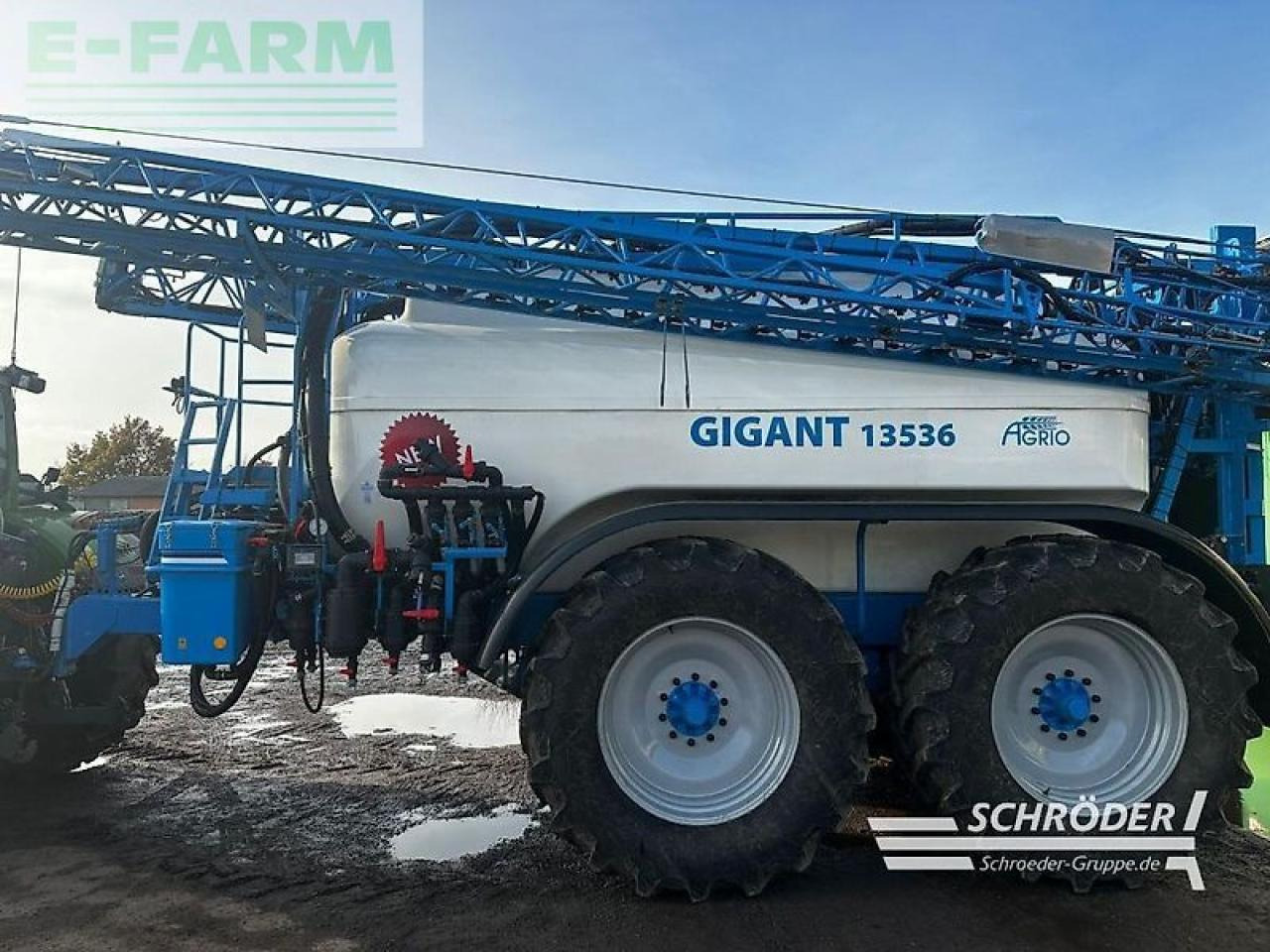 Agrio agrio gigant 13500 - Trailed sprayer: picture 2 Agrio agrio gigant 13500 - Trailed sprayer: picture 2