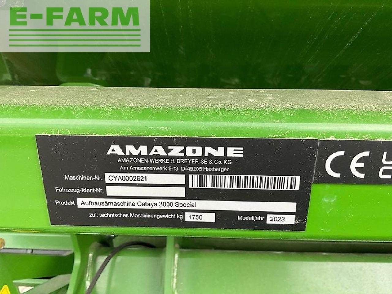 Amazone cataya 3000 special rotec - Seed drill: picture 5 Amazone cataya 3000 special rotec - Seed drill: picture 5
