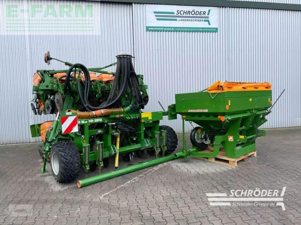 Amazone ed 6000-2fc + fronttank - Precision sowing machine: picture 1 Amazone ed 6000-2fc + fronttank - Precision sowing machine: picture 1