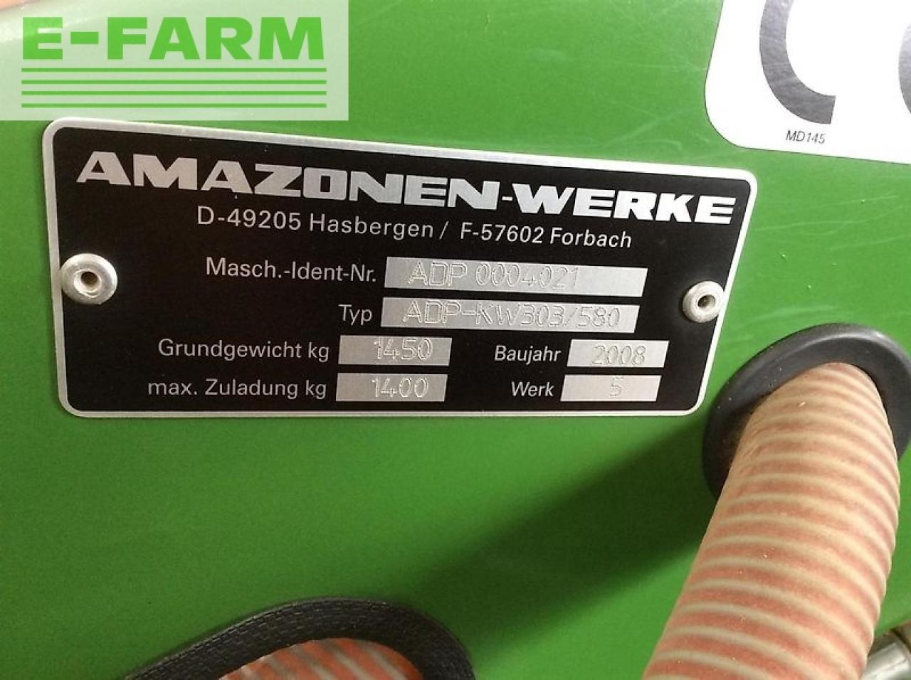 Amazone kg 3000 super + adp + kw - Seed drill: picture 3 Amazone kg 3000 super + adp + kw - Seed drill: picture 3