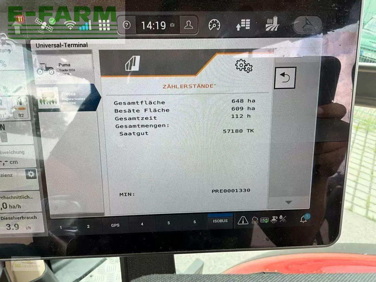 Precision sowing machine Amazone precea 6000-2 fcc su: picture 8