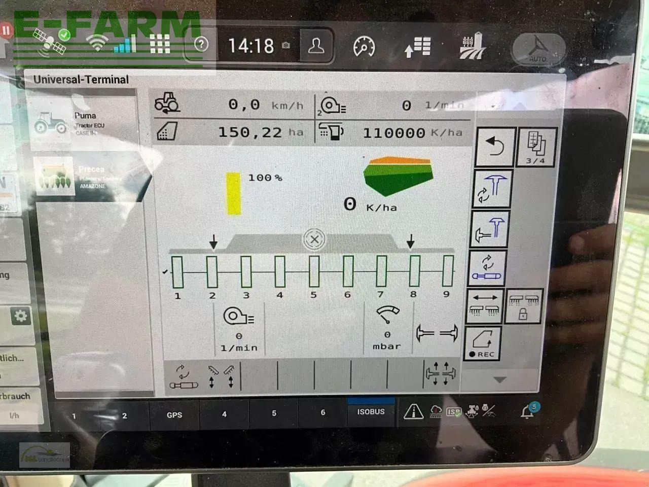 Precision sowing machine Amazone precea 6000-2 fcc su: picture 7