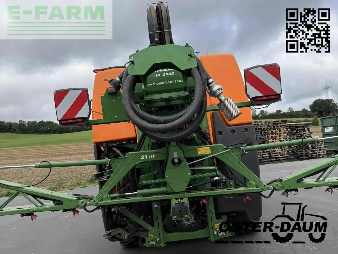 Amazone uf 2002 & ft 1001 - Trailed sprayer: picture 5 Amazone uf 2002 & ft 1001 - Trailed sprayer: picture 5