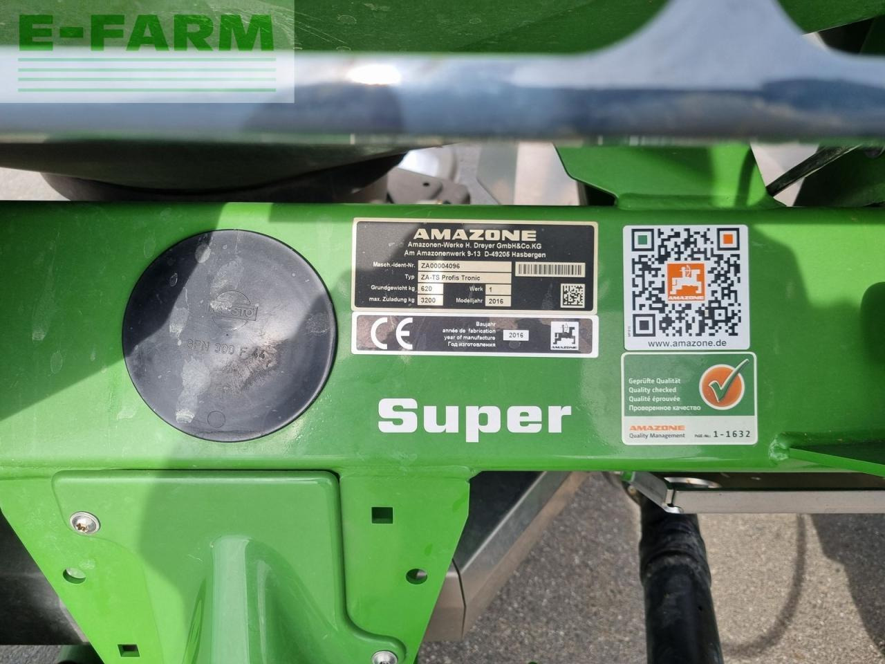 Amazone za-ts 3200 - Fertilizer spreader: picture 5 Amazone za-ts 3200 - Fertilizer spreader: picture 5