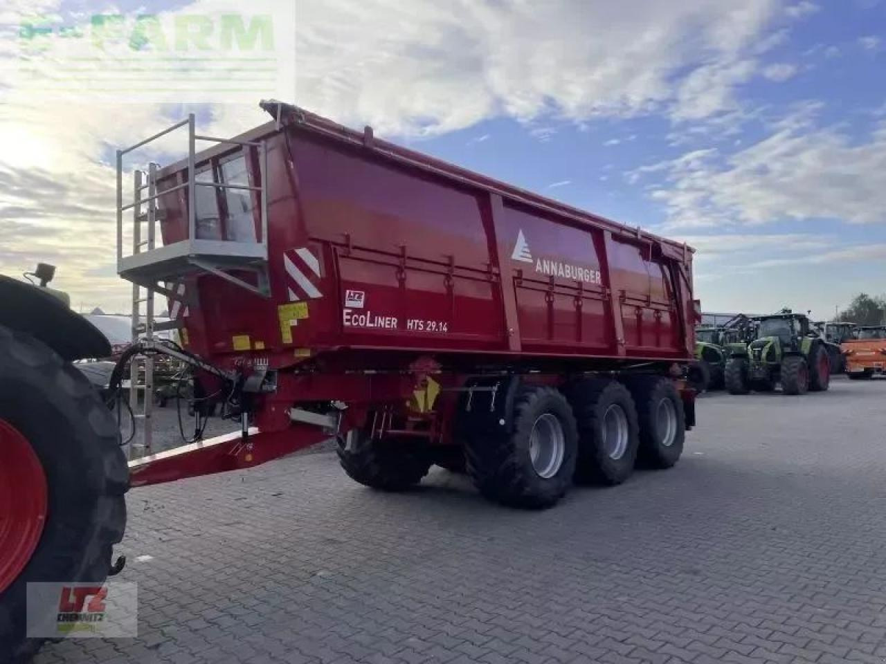Annaburger hts 29g.14 pa eco-liner mulden - Farm tipping trailer/ Dumper: picture 1 Annaburger hts 29g.14 pa eco-liner mulden - Farm tipping trailer/ Dumper: picture 1