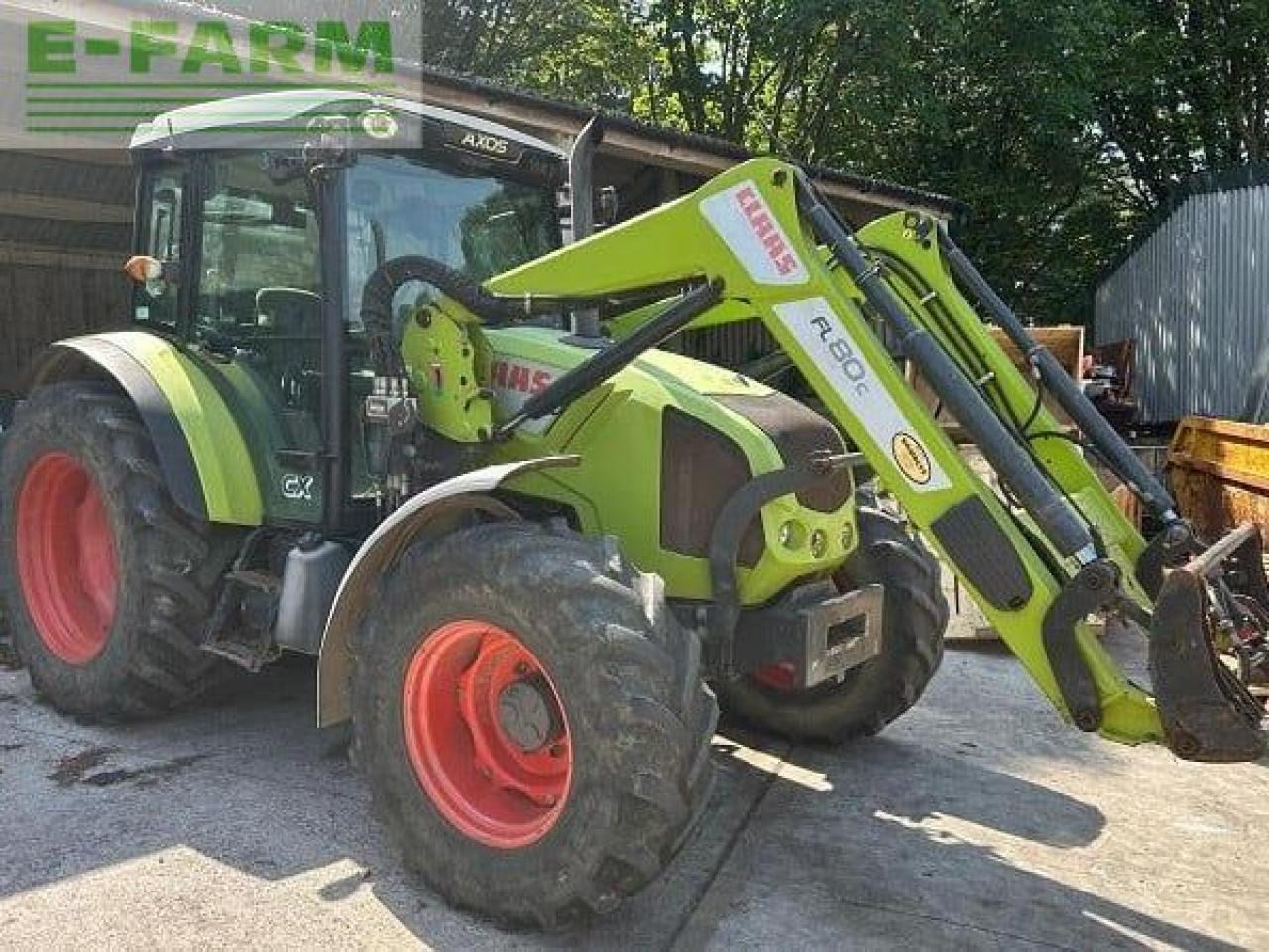 CLAAS AXOS 340 - Farm tractor: picture 1 CLAAS AXOS 340 - Farm tractor: picture 1