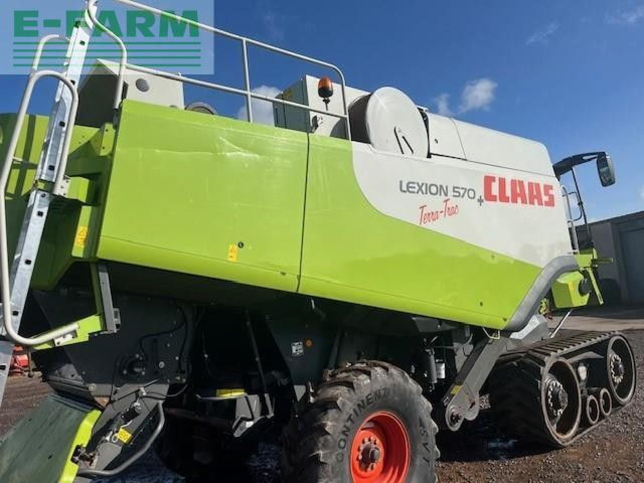 CLAAS LEXION 570 TT - Combine harvester: picture 3 CLAAS LEXION 570 TT - Combine harvester: picture 3