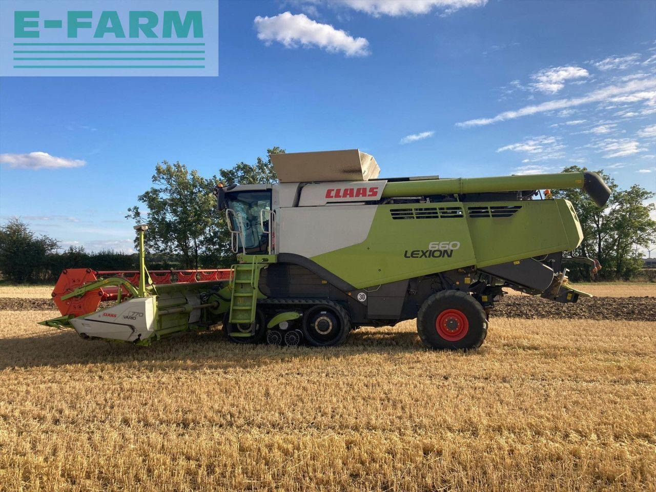 CLAAS LEXION 660 TT - Combine harvester: picture 5 CLAAS LEXION 660 TT - Combine harvester: picture 5