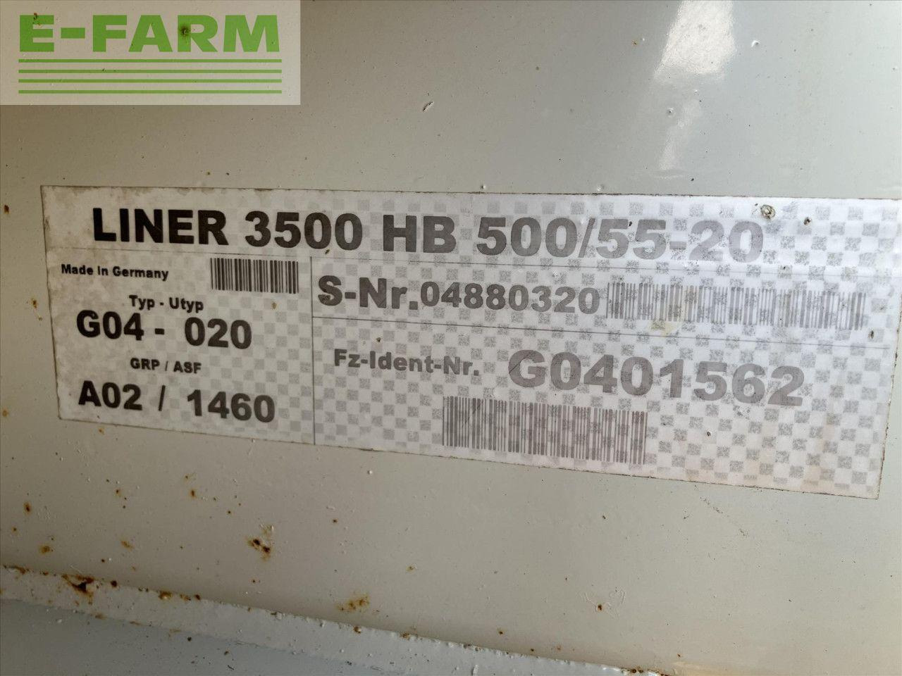CLAAS LINER 3500 - Tedder/ Rake: picture 5 CLAAS LINER 3500 - Tedder/ Rake: picture 5