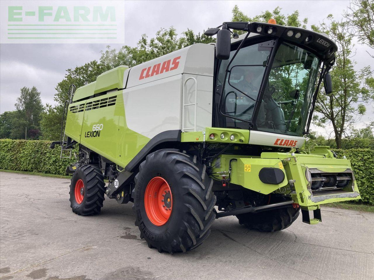 CLAAS USED 2019 LEXION 660 C/W V900 VARIO CUTTERBAR - Combine harvester: picture 3 CLAAS USED 2019 LEXION 660 C/W V900 VARIO CUTTERBAR - Combine harvester: picture 3