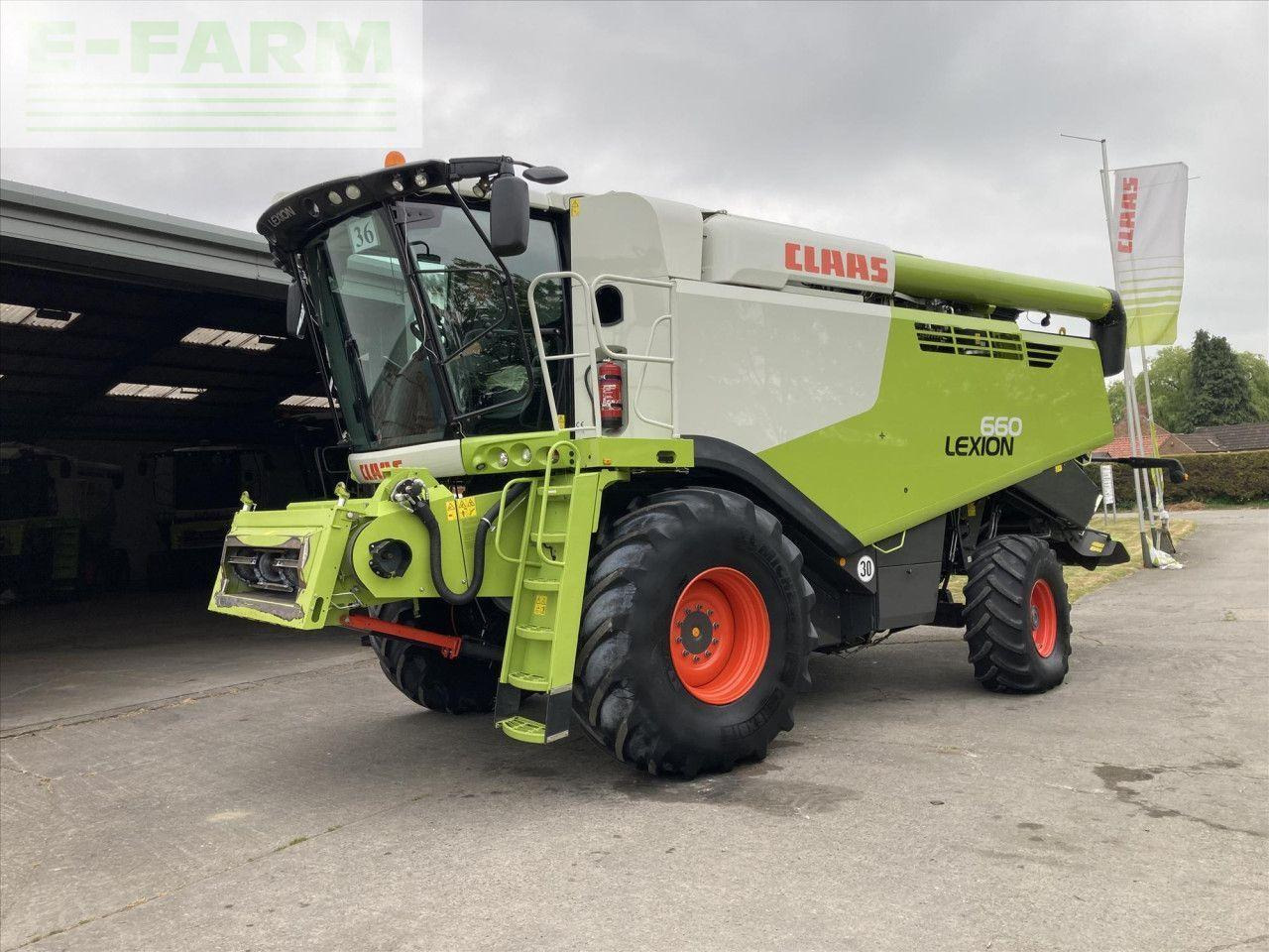 CLAAS USED 2019 LEXION 660 C/W V900 VARIO CUTTERBAR - Combine harvester: picture 1 CLAAS USED 2019 LEXION 660 C/W V900 VARIO CUTTERBAR - Combine harvester: picture 1