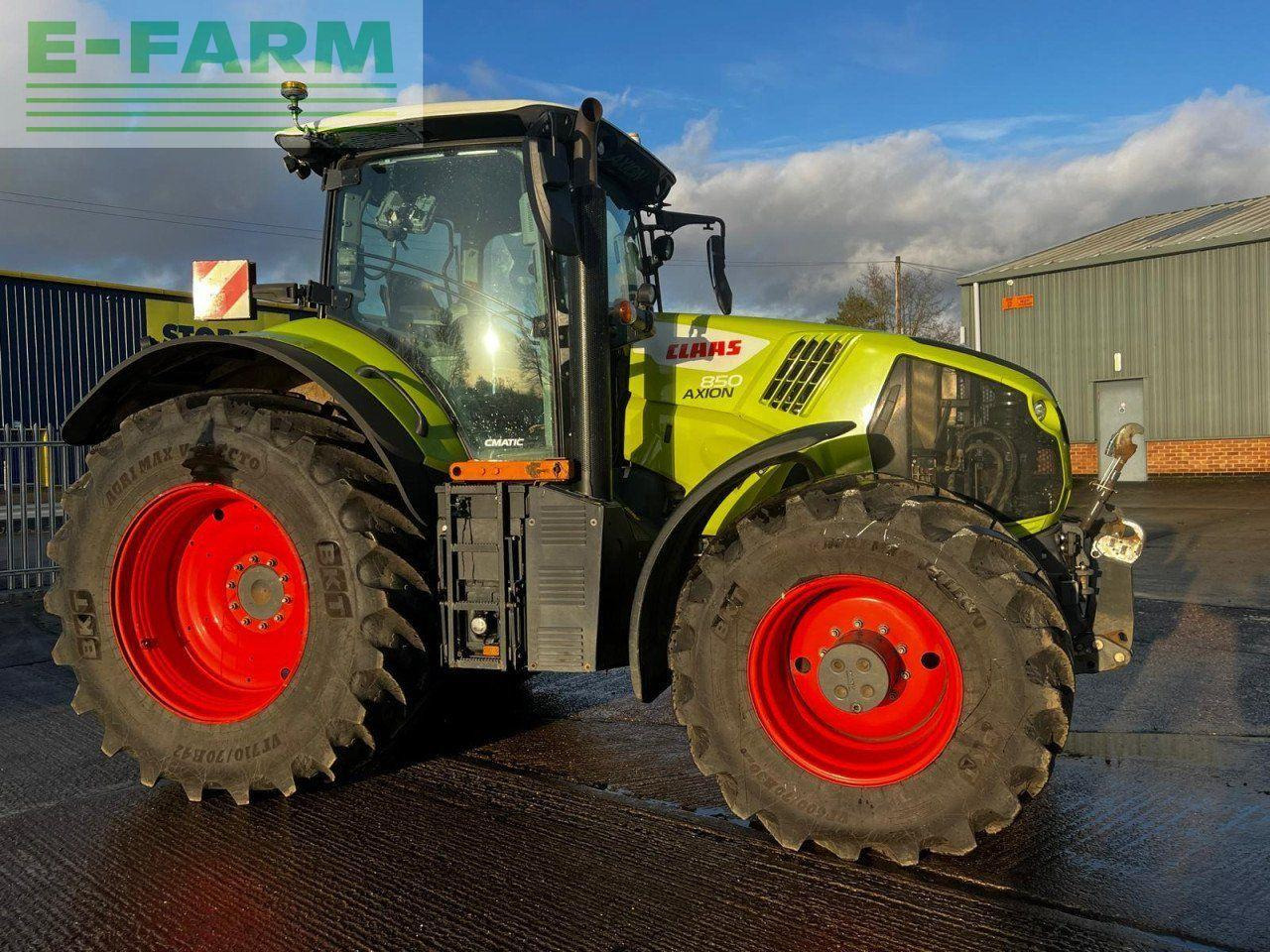 CLAAS USED 2021 AXION 850 CMATIC CMATIC - Farm tractor: picture 3 CLAAS USED 2021 AXION 850 CMATIC CMATIC - Farm tractor: picture 3