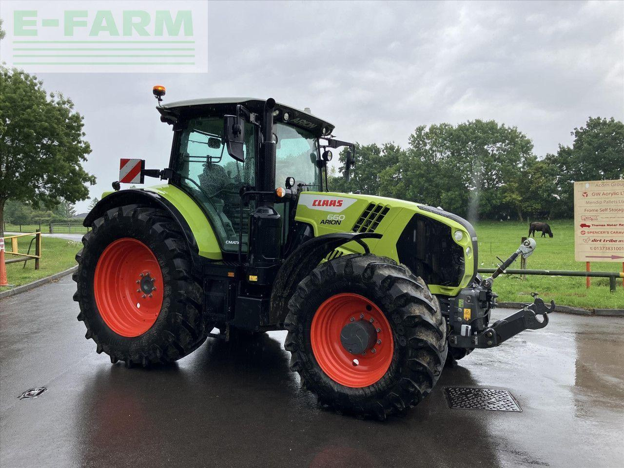 CLAAS USED 2022 ARION 660 CMATIC STAGE V CIS + CMATIC CIS+ - Farm tractor: picture 1 CLAAS USED 2022 ARION 660 CMATIC STAGE V CIS + CMATIC CIS+ - Farm tractor: picture 1