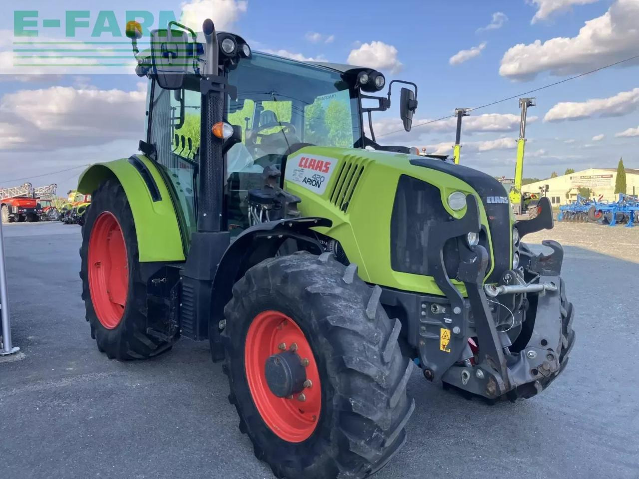 CLAAS arion 420 panoramic + batis - Farm tractor: picture 5 CLAAS arion 420 panoramic + batis - Farm tractor: picture 5