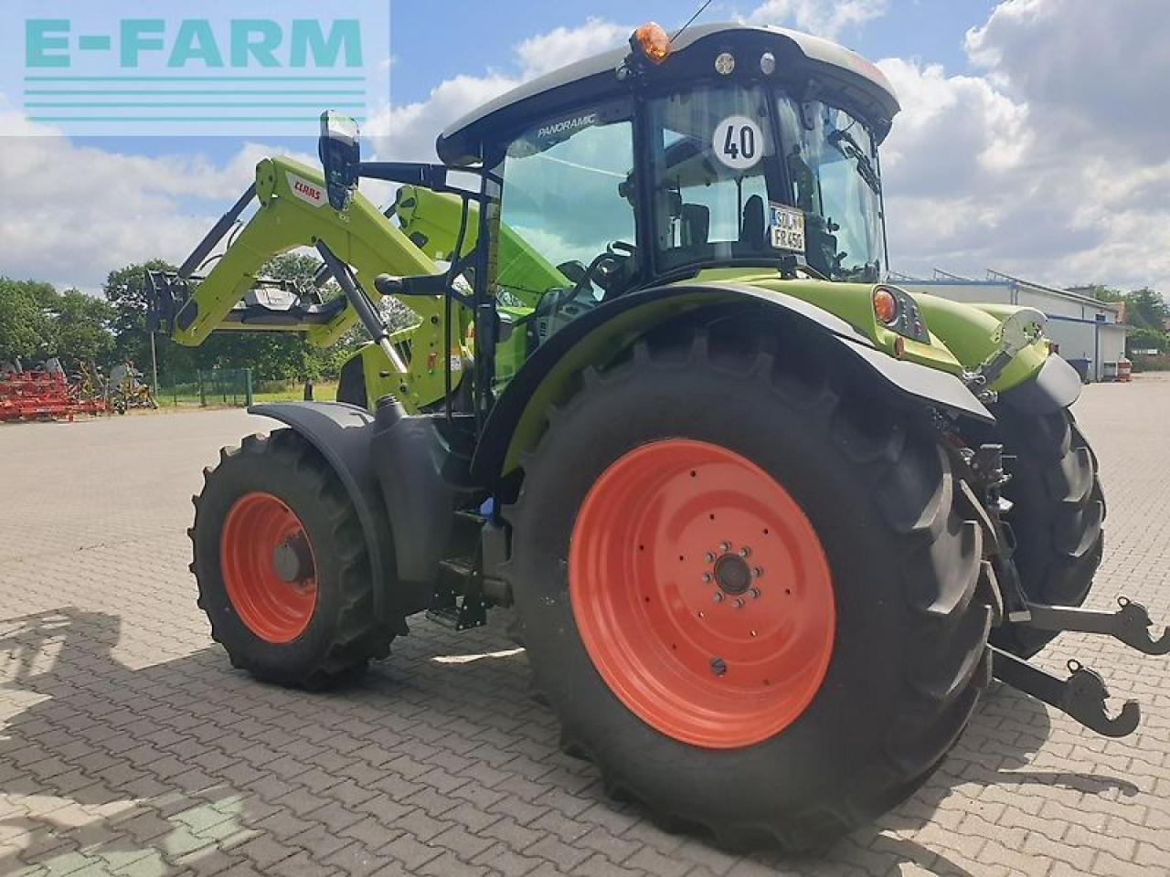 CLAAS arion 450 cis +frontlader fl 100 c CIS+ - Farm tractor: picture 3 CLAAS arion 450 cis +frontlader fl 100 c CIS+ - Farm tractor: picture 3