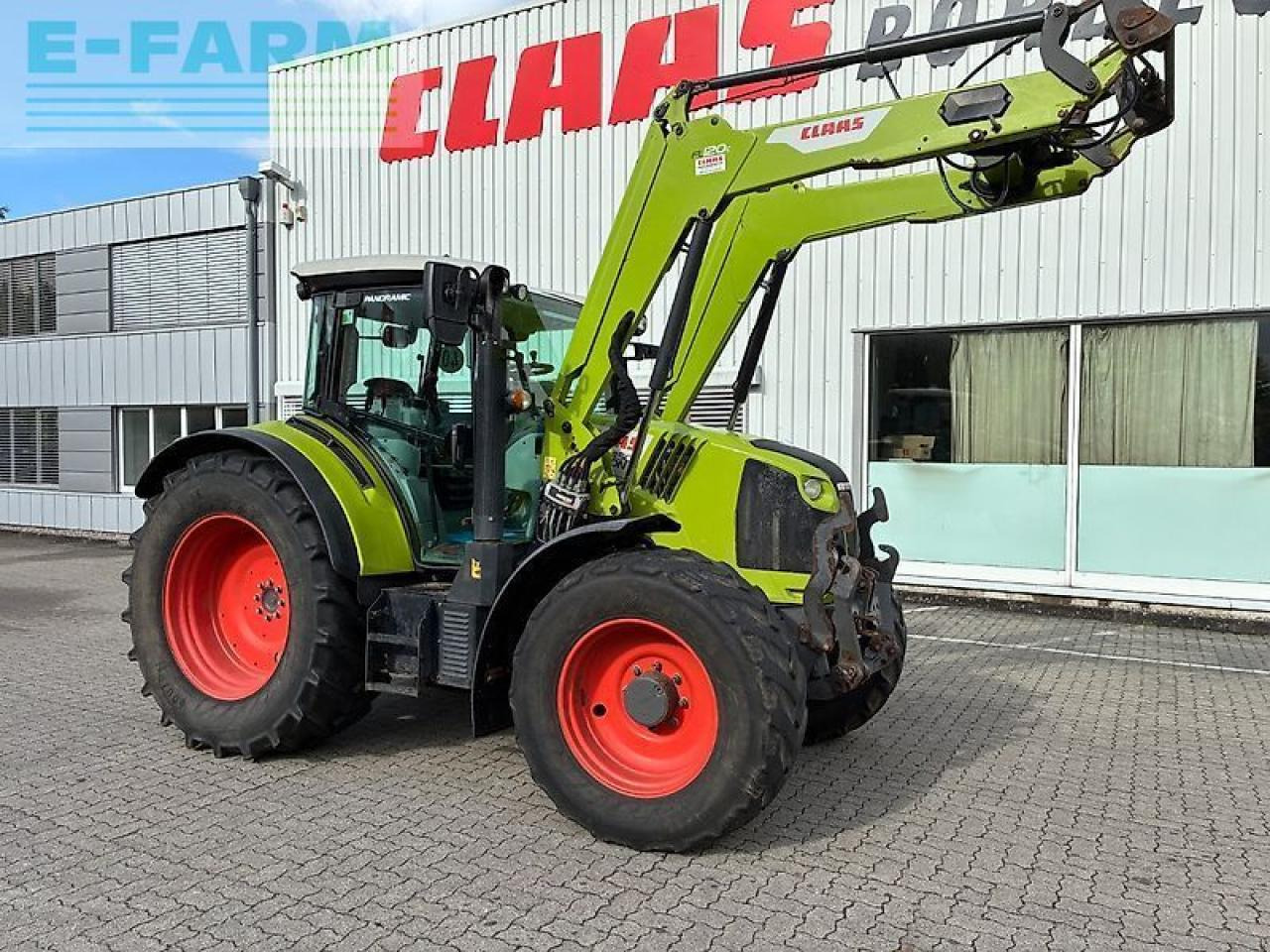 CLAAS arion 450 cis panoramic mit fl 120 c und fkh CIS - Farm tractor: picture 2 CLAAS arion 450 cis panoramic mit fl 120 c und fkh CIS - Farm tractor: picture 2