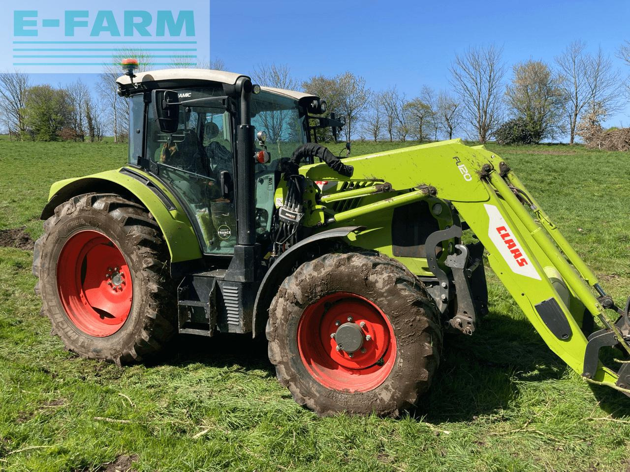 CLAAS arion 450 stage v first claas - Farm tractor: picture 2 CLAAS arion 450 stage v first claas - Farm tractor: picture 2