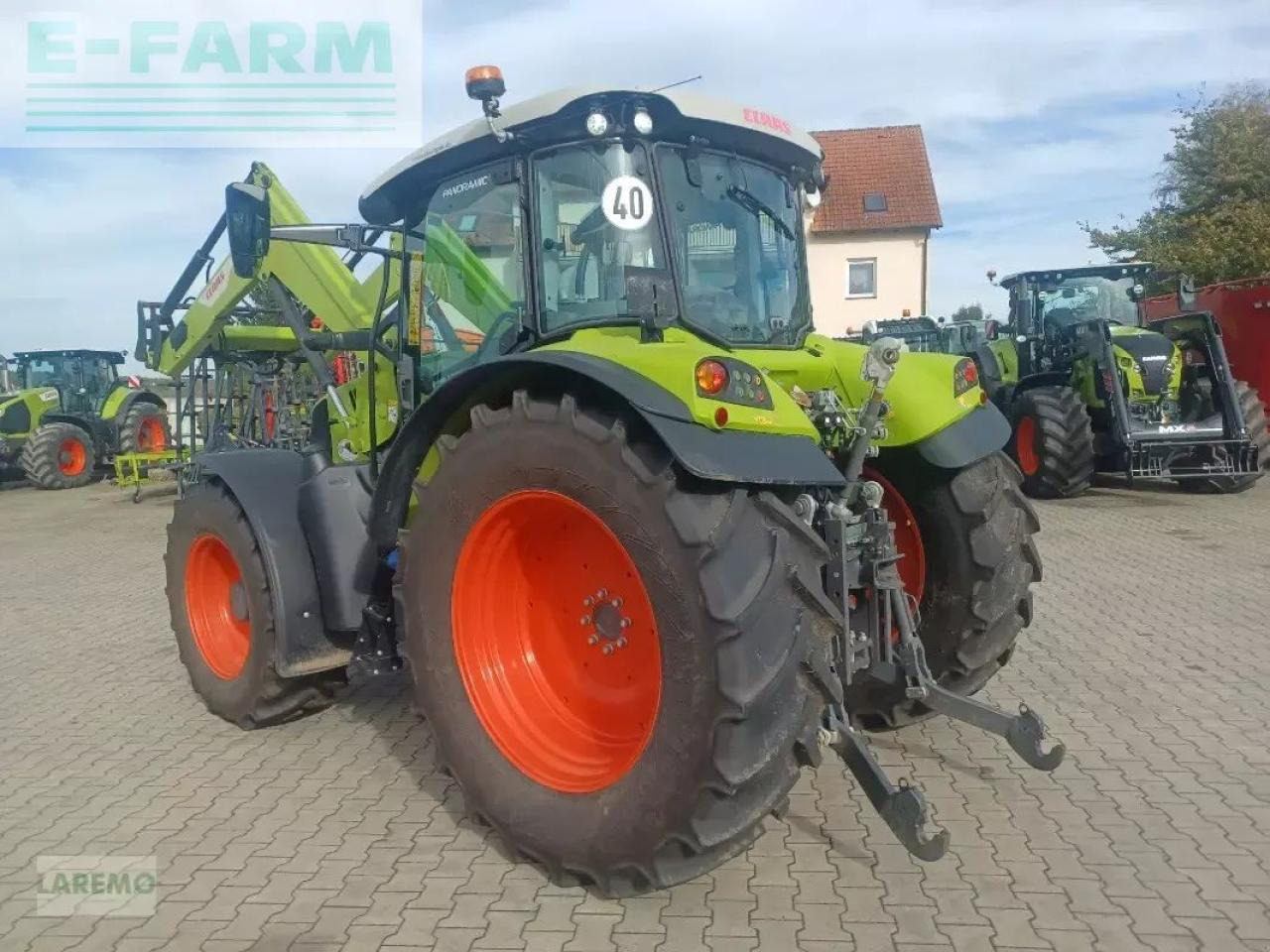 CLAAS arion 470 cis mit fl 120 c - Farm tractor: picture 3 CLAAS arion 470 cis mit fl 120 c - Farm tractor: picture 3