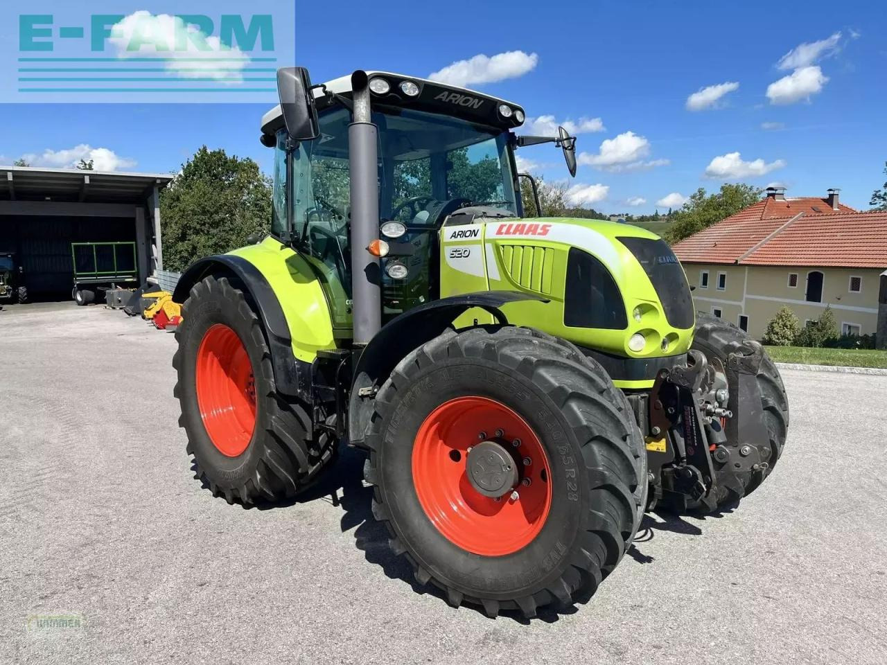 CLAAS arion 520 - Farm tractor: picture 2 CLAAS arion 520 - Farm tractor: picture 2