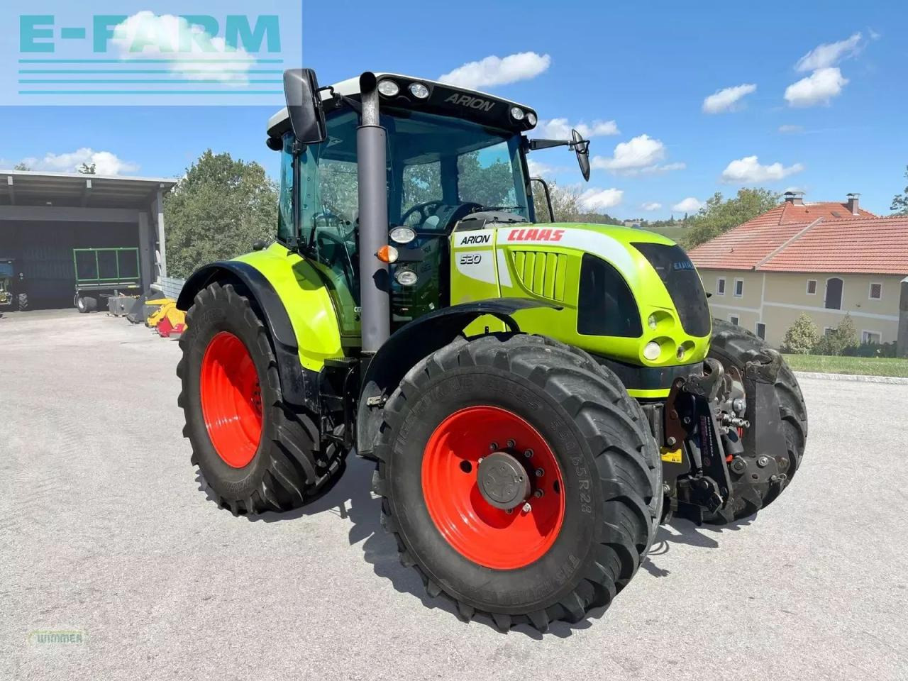 CLAAS arion 520 - Farm tractor: picture 1 CLAAS arion 520 - Farm tractor: picture 1