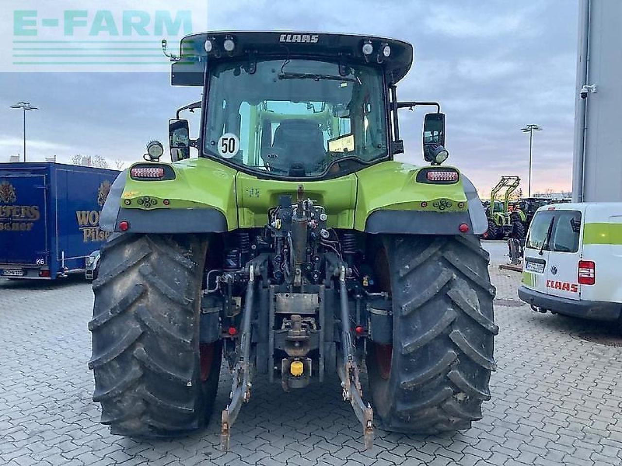 CLAAS arion 550 cmatic CMATIC - Farm tractor: picture 3 CLAAS arion 550 cmatic CMATIC - Farm tractor: picture 3