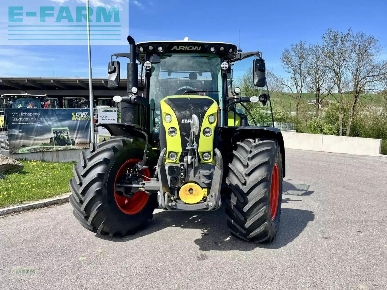 CLAAS arion 550 cmatic cbis CMATIC CEBIS - Farm tractor: picture 2 CLAAS arion 550 cmatic cbis CMATIC CEBIS - Farm tractor: picture 2
