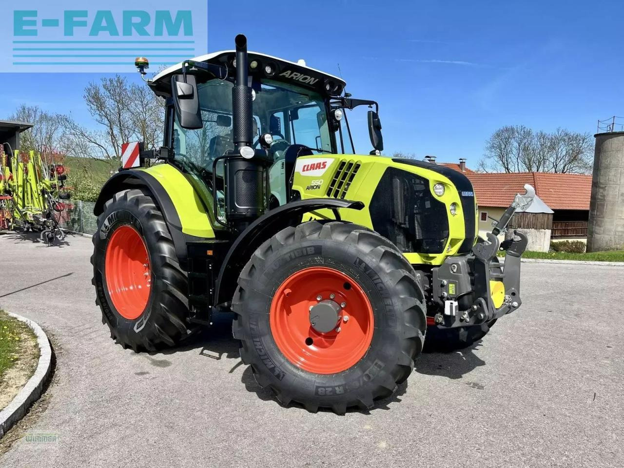CLAAS arion 550 cmatic cbis CMATIC CEBIS - Farm tractor: picture 1 CLAAS arion 550 cmatic cbis CMATIC CEBIS - Farm tractor: picture 1