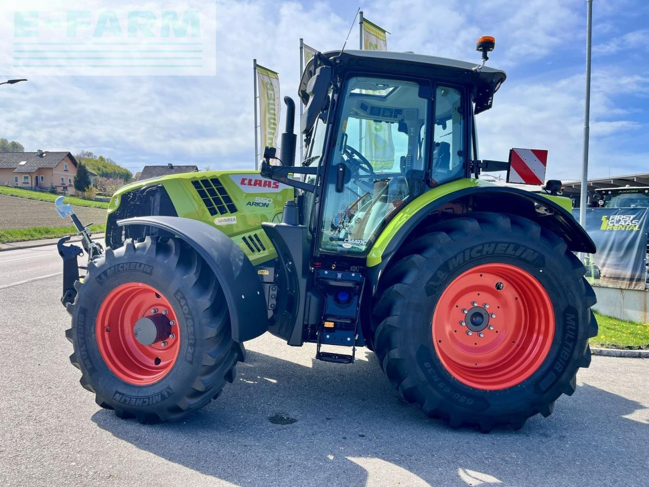 CLAAS arion 550 cmatic cbis CMATIC CEBIS - Farm tractor: picture 4 CLAAS arion 550 cmatic cbis CMATIC CEBIS - Farm tractor: picture 4