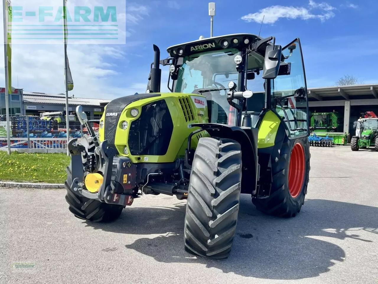 CLAAS arion 550 cmatic cbis / stufenlos (arion 500) - Farm tractor: picture 4 CLAAS arion 550 cmatic cbis / stufenlos (arion 500) - Farm tractor: picture 4