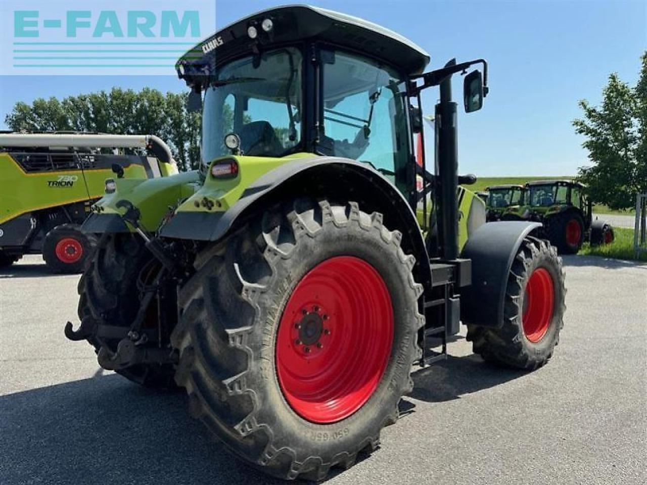 CLAAS arion 620 cebis cmatic CMATIC CEBIS - Farm tractor: picture 4 CLAAS arion 620 cebis cmatic CMATIC CEBIS - Farm tractor: picture 4