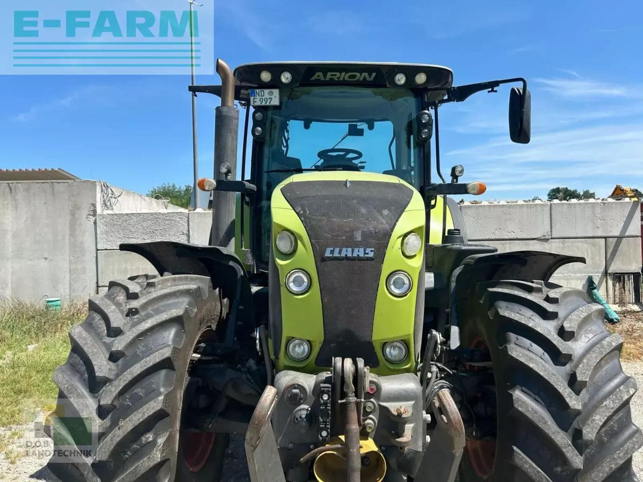 CLAAS arion 640 cebis CEBIS - Farm tractor: picture 2 CLAAS arion 640 cebis CEBIS - Farm tractor: picture 2