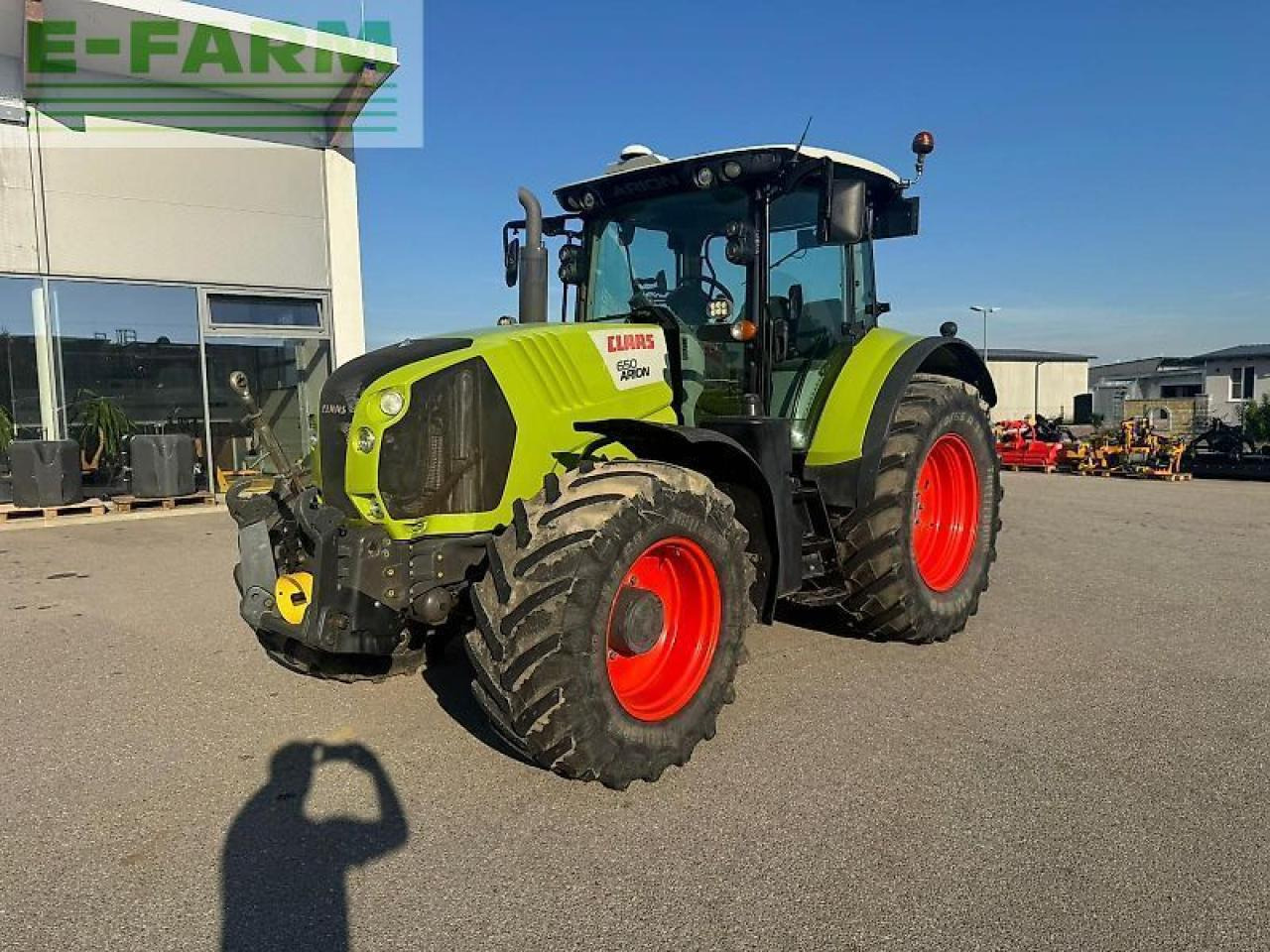 CLAAS arion 650 - Farm tractor: picture 1 CLAAS arion 650 - Farm tractor: picture 1