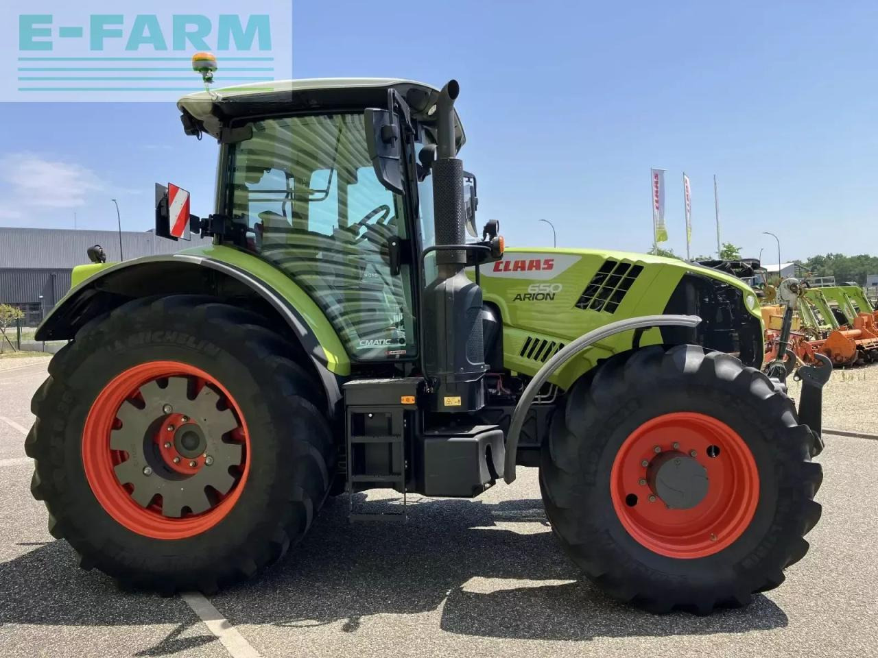 CLAAS arion 650 cis + cmatic CMATIC CIS+ - Farm tractor: picture 4 CLAAS arion 650 cis + cmatic CMATIC CIS+ - Farm tractor: picture 4