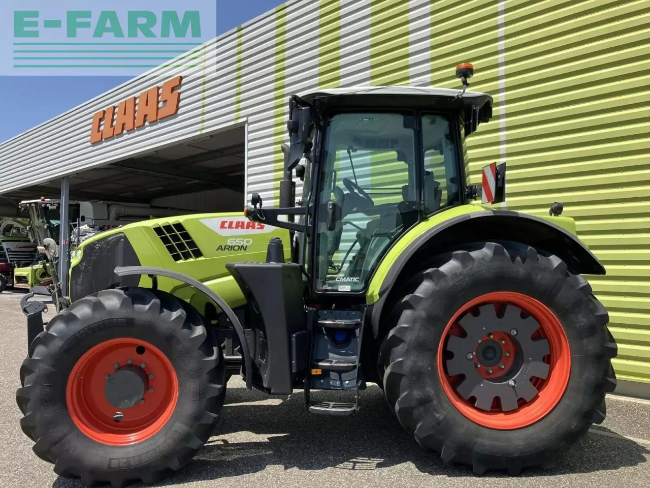 CLAAS arion 650 cis + cmatic CMATIC CIS+ - Farm tractor: picture 2 CLAAS arion 650 cis + cmatic CMATIC CIS+ - Farm tractor: picture 2