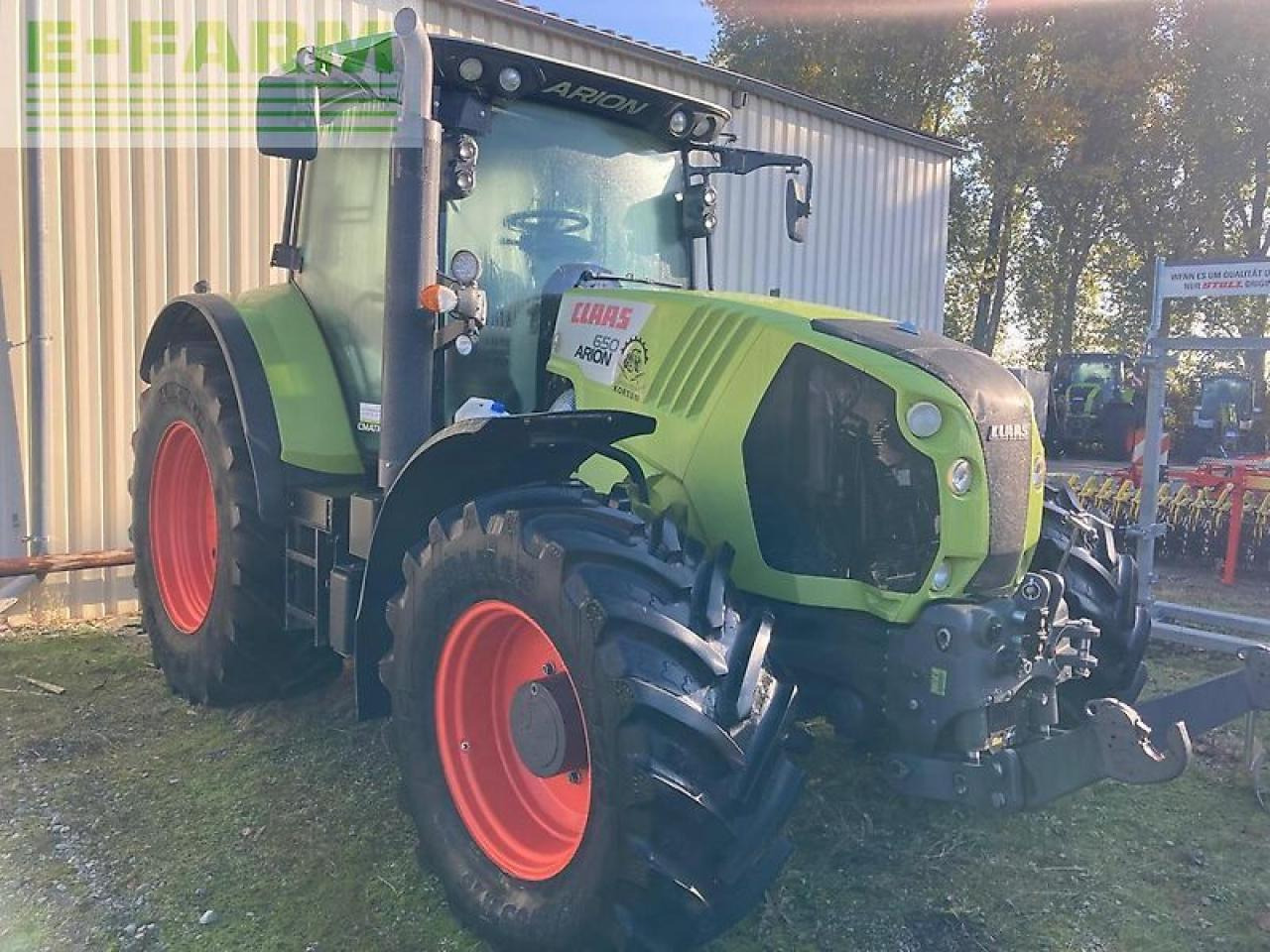 CLAAS arion 650 cmatic CMATIC - Farm tractor: picture 4 CLAAS arion 650 cmatic CMATIC - Farm tractor: picture 4