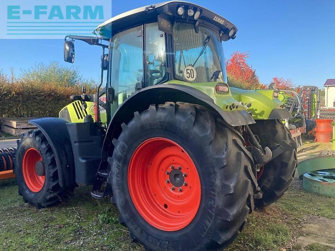 CLAAS arion 650 cmatic CMATIC - Farm tractor: picture 5 CLAAS arion 650 cmatic CMATIC - Farm tractor: picture 5
