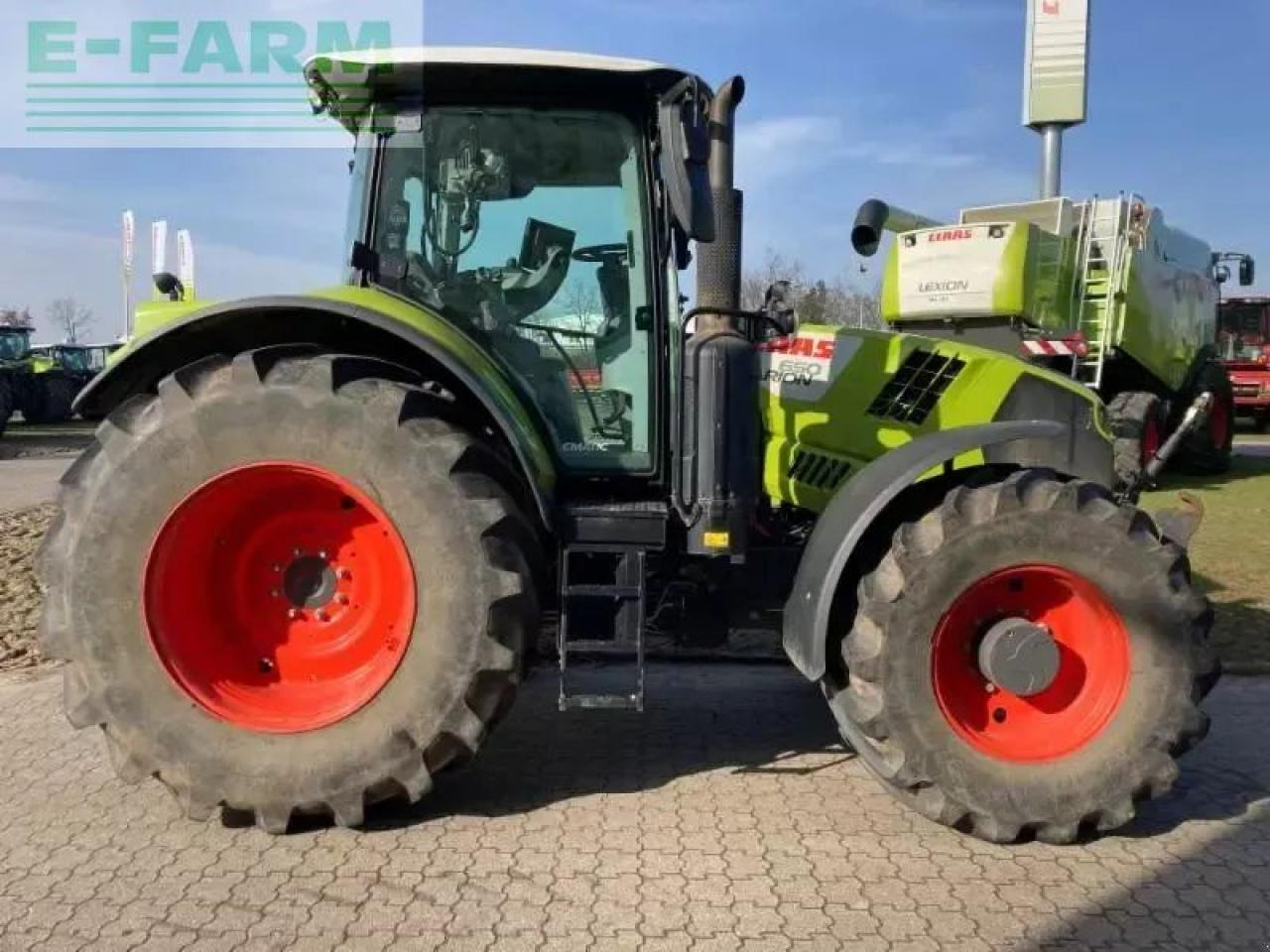 CLAAS arion 650 cmatic cebis CMATIC CEBIS - Farm tractor: picture 5 CLAAS arion 650 cmatic cebis CMATIC CEBIS - Farm tractor: picture 5