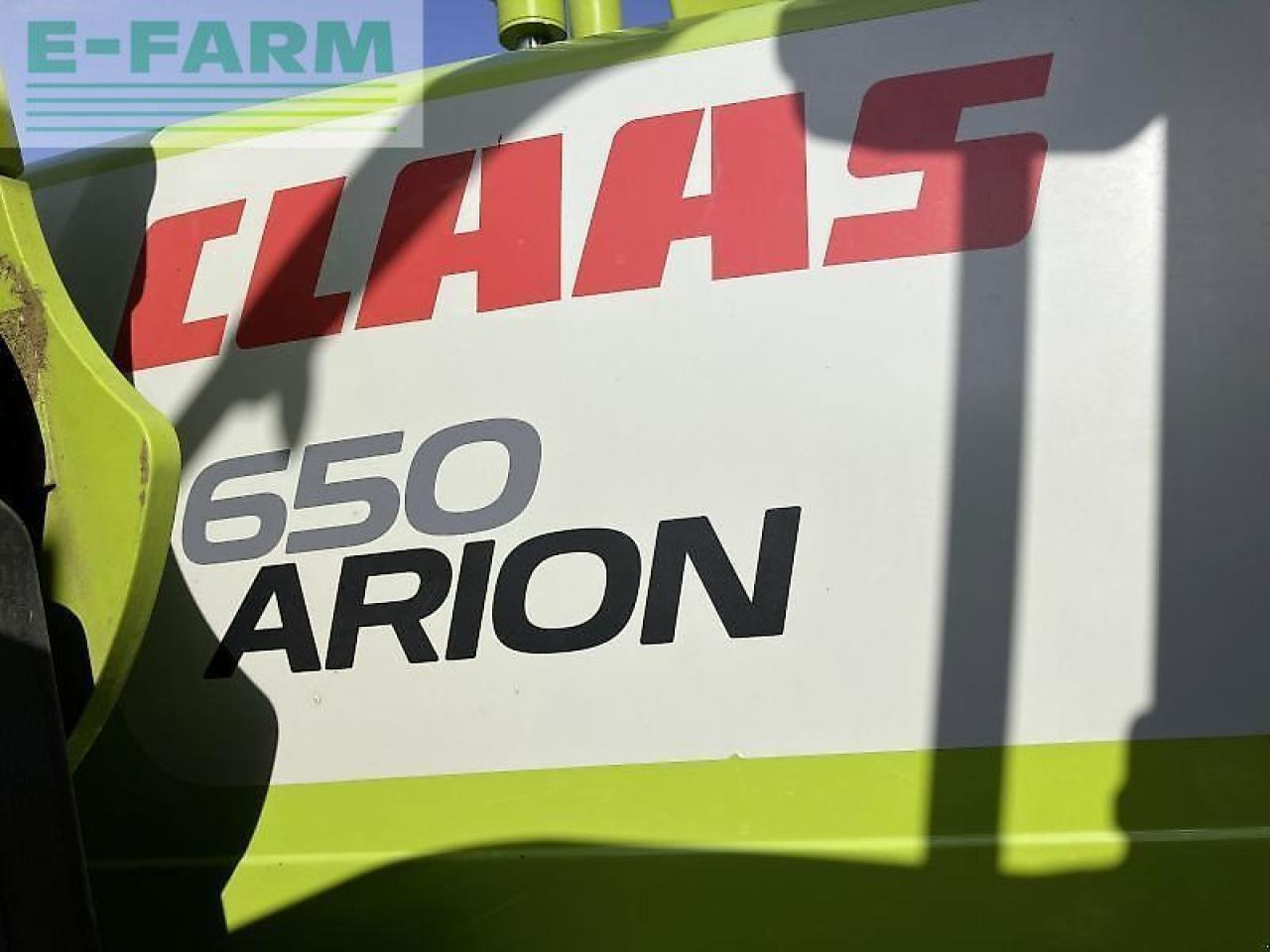 CLAAS arion 650 cmatic cebis+fl150 CMATIC CEBIS - Farm tractor: picture 2 CLAAS arion 650 cmatic cebis+fl150 CMATIC CEBIS - Farm tractor: picture 2